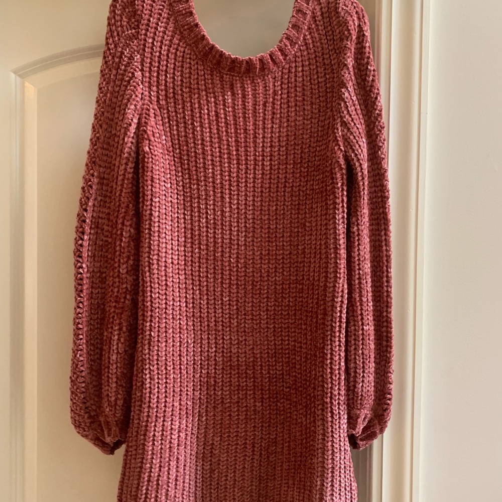 Somedays Lovin’ chenille Sweater Dress, NWT, sz S - Picture 3 of 7